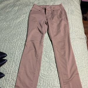 Khaki skinny pants